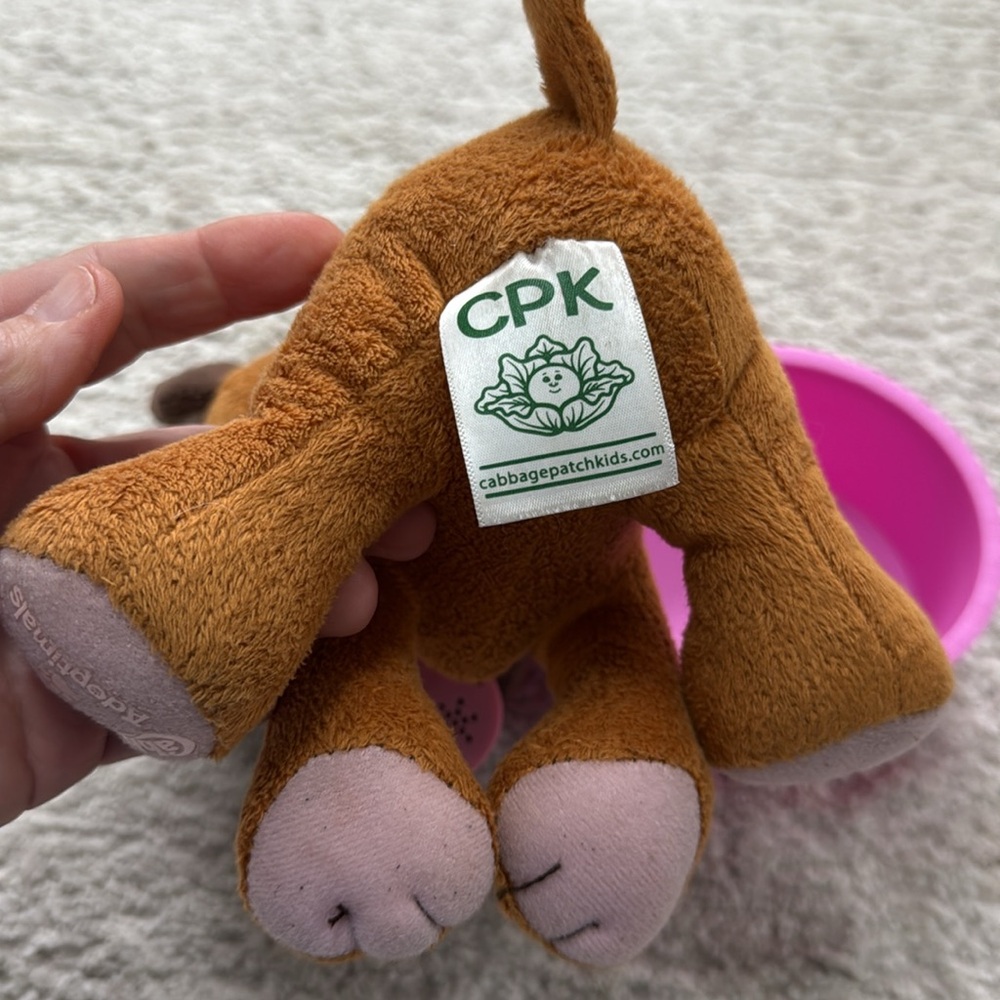 Cabbage Patch Kids Electronic Adoptimals French Bulldog 9-Inch Plush Pet - Picture 3 of 6